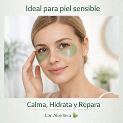 Chau ojeras! Parches de Aloe para ojeras y bolsas